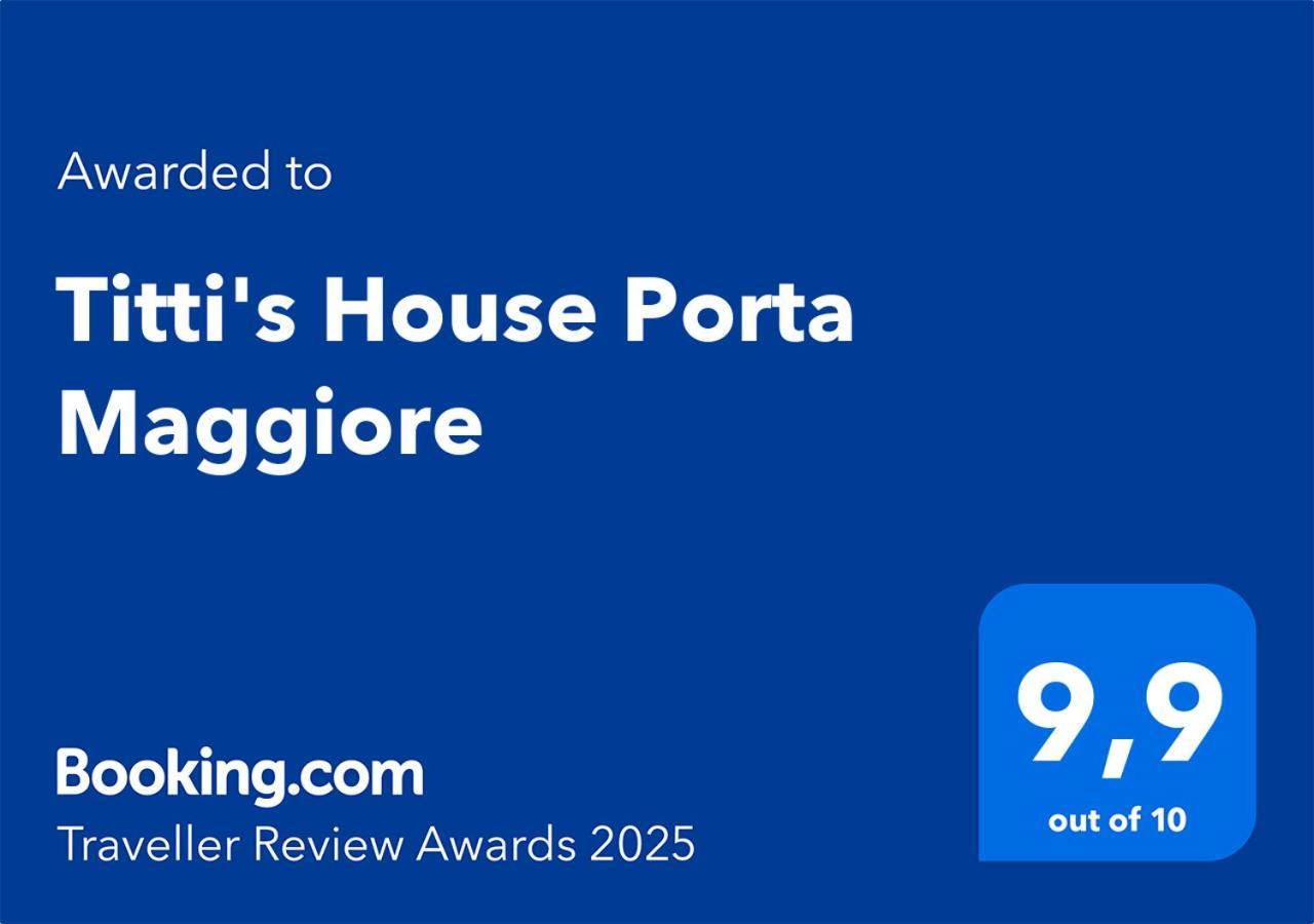 Titti'S House Porta Maggiore Рим Экстерьер фото